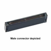 96-Way SCSI Micro-D Straight PCB